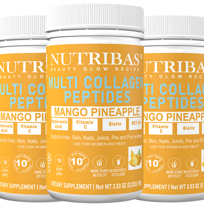 Multi Collagen Peptides, Mango Pineapple